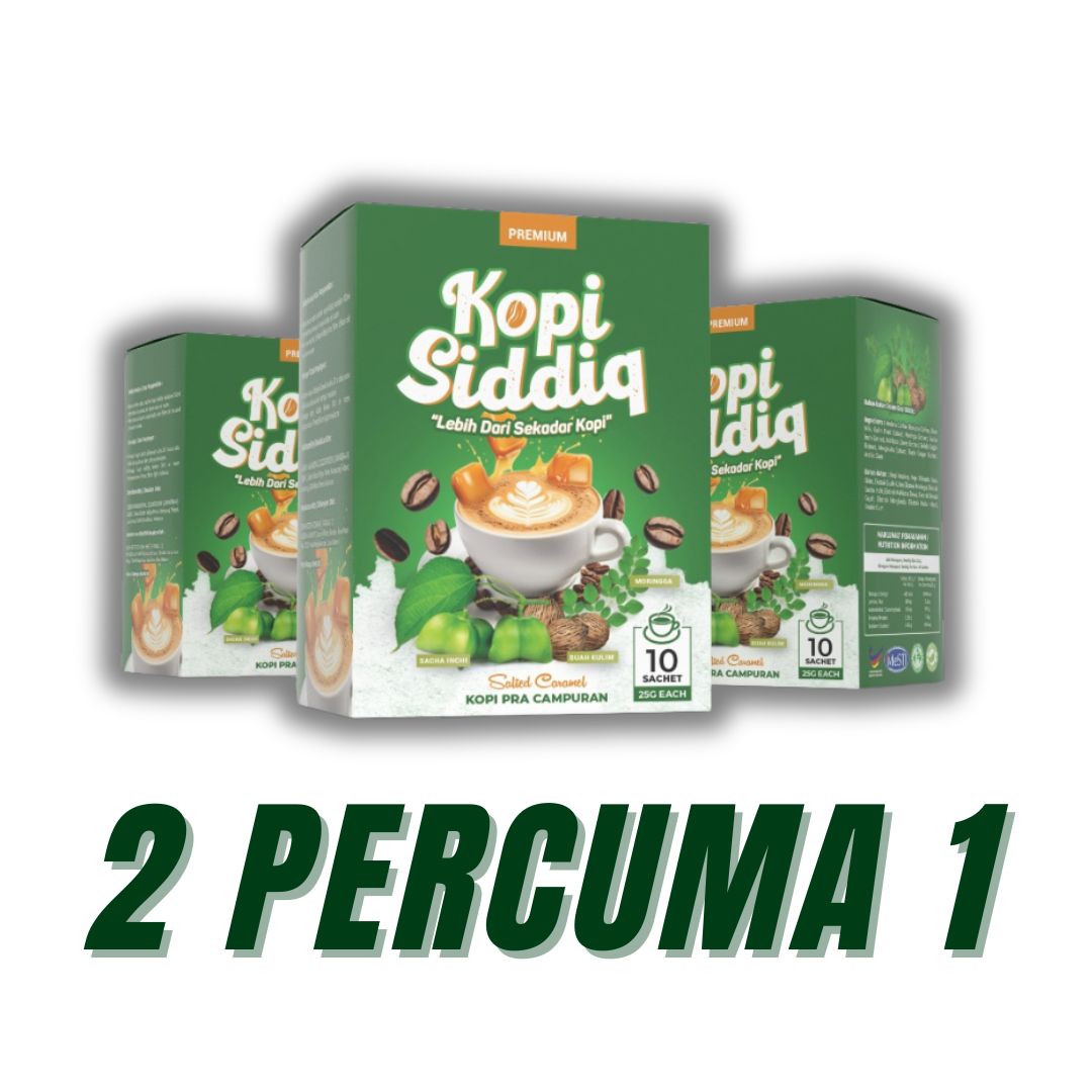 Kopi Siddiq - Beli 2 Percuma 1